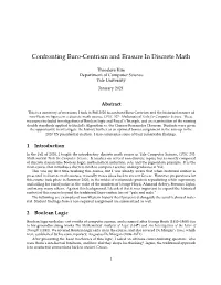 Confronting Euro-Centrism and Erasure in Discrete Math