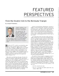 From the Double Irish to the Bermuda Triangle by Joseph P