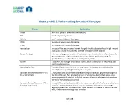 Glossary – AMP2: Understanding Specialized Mortgages