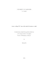 Laser Cooling Yb + Ions with an Optical Frequency Comb