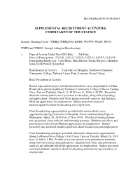 Supplemental Report Form