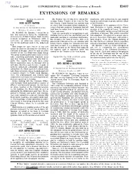 Extensions of Remarks E1637 EXTENSIONS of REMARKS