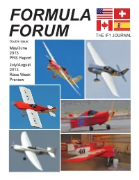 FORMULA FORUM Volume XXIV Number 3 and 4 IF1 INC