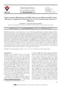 Genetic Structure, Differentiation, and Slight Evidence for No