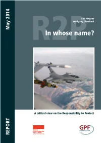 In Whose Name?