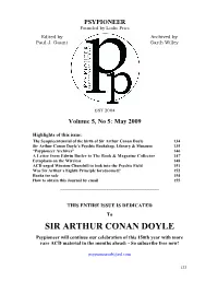 Sir Arthur Conan Doyle