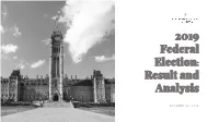 2019 Federal Election: Result and Analysis