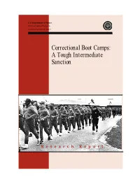 Correctional Boot Camps: a Tough Intermediate Sanction