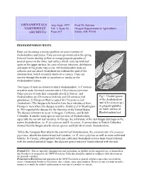 Rhododendron Rusts, Vol.1, Issue 16