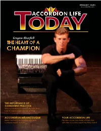 Spring 2017 • Issue 5 Accordionlife.Com