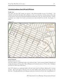 Bronx East-West Bicycle Corridors: Existing Conditions: East 228Th And