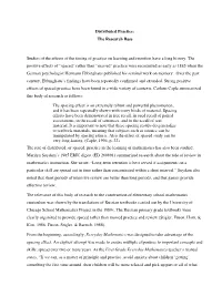 Distributed Practice: the Research Base
