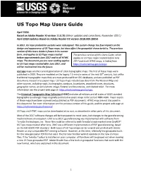 US Topo Map Users Guide