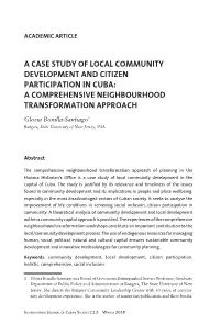 A Case Study of Local Community