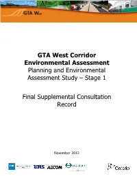Final Supplemental Consultation Record Part 1