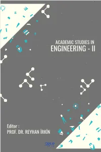 Academic Studies in Engineering - Ii