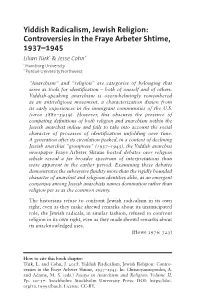 Essays in Anarchism and Religion: Volume II