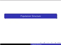 Population Structure