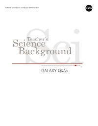 NASA Teacher Science Background Q&A
