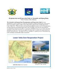 Project Summary Akosombo and Kpong Dam Reop Dec2014