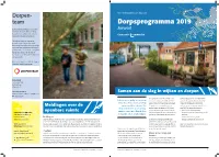 Dorpsprogramma 2019