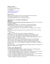 Resume (Adobe PDF Format)