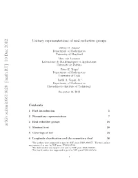 Unitary Representations of Real Reductive Groups