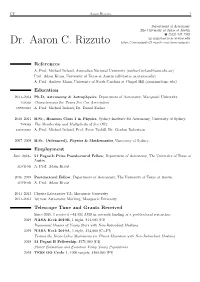 Dr. Aaron C. Rizzuto –