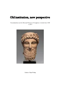 Old Institution, New Perspective
