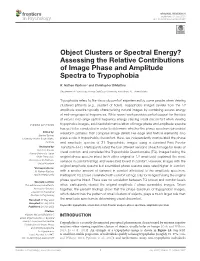 Assessing the Relative Contributions of Image Phase and Amplitude Spectra to Trypophobia