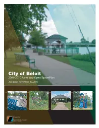 2006-2010 Parks and Open Space Plan Adopted: November 20, 2006