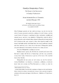 Gaudiya-Sampradaya-Tattva the Nature of the Succession in Gaudiya Vaishnavism