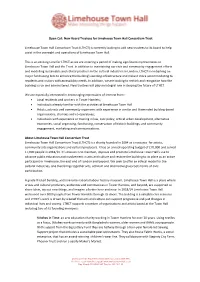 LTHCT Call for Trustees