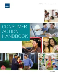 Consumer Action Handbook