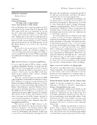 Editorial Comments