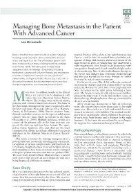 Managing Bone Metastasis in the Patient with Advanced Cancer