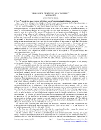 Act 206 of 1893 ASSESSMENT ROLL. 211.24 Property Tax Assessment Roll; Time; Use of Computerized Database System