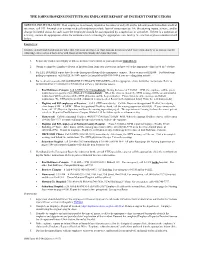 Incident Report