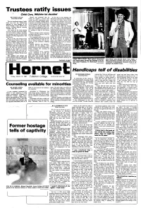 The Hornet, 1923 - 2006 - Link Page Previous Volume 59, Issue 21 Next Volume 60, Issue 23