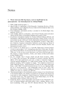 1 'How Rich My Life Has Been, Not in Itself but in Its Associations': an Introduction to Alfred Webb