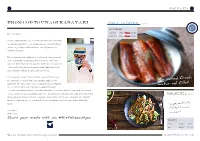 From Cod to Unagi Kabayaki FARMED • S UNAGI KABAYKAI E a V V E A