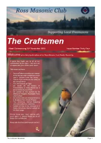 The Craftsmen Week Commencing 23Rd November 2020 Issue Number Thirty Four