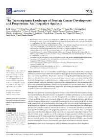 The Transcriptomic Landscape of Prostate Cancer Development and Progression: an Integrative Analysis