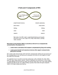 2 Parts and 4 Components of NVC