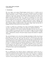 Codex Aubin: History in Reprint Arjun Sai Krishnan