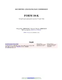 IAC/INTERACTIVECORP Form 10-K Annual Report Filed 2019-03-01