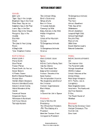 Netflix Cheat Sheet