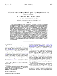 Persistent Contrails and Contrail Cirrus. Part I: Large-Eddy Simulations from Inception to Demise