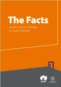 About Uranium Mining in South Australia Foreword