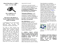 School Attendance Is NOT a Choice, It Is the LAW. up to $100